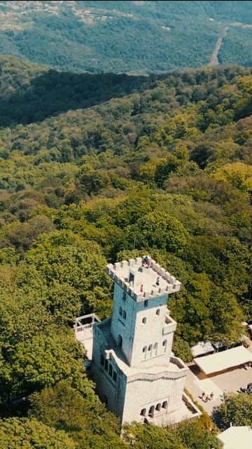 башня на горе ахун (сочи) #сочи #dron #mavic #air #trendingvideo