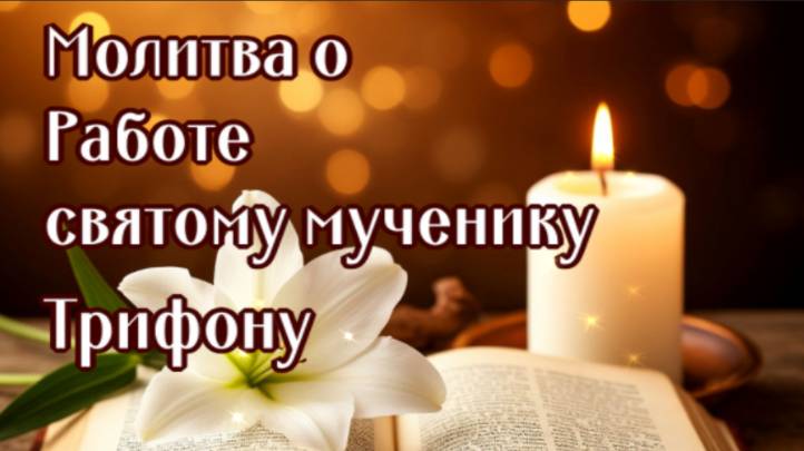 О РАБОТЕ ОЧЕНЬ СИЛЬНАЯ МОЛИТВА (О повышении, от конфликтов, от обмана, в поисках работы)