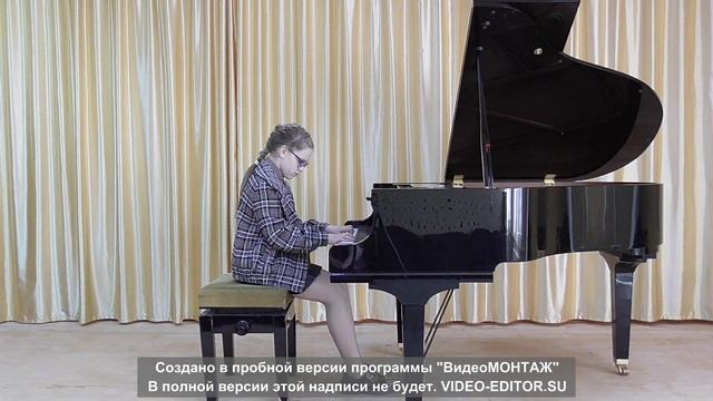 Тайдакова Ксения М.Клементи- Сонатина C-dur, 3 часть
