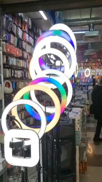Кольцевая светодиодная LED лампа