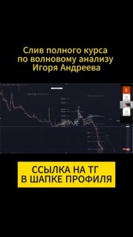Лучшее обучение волновому анализу от Игоря Андреева( ?