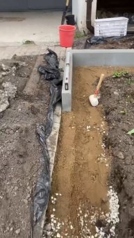 Монтаж бордюров правильно