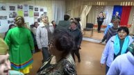 Марийский танец. После концерта в д. Янактаево 10 мая 2025 года