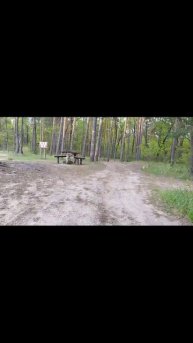 туристическая стоянка номер 8 на реке Пра у поселка Деулино