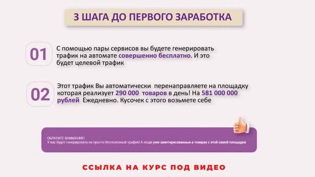 Маркет Деньги - Зарабатывайте 3500 в день, направляя бес?