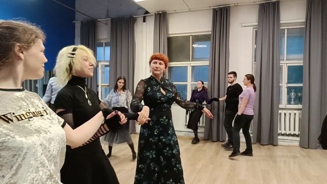 [Евгения Царегородцева] - Репетиция танца ведьмака 1