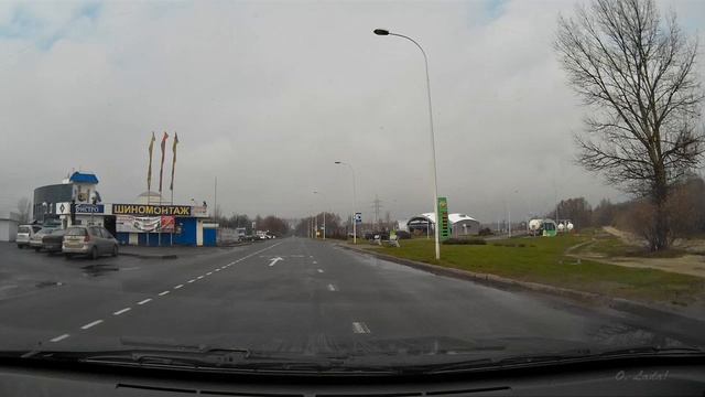 Въезд на таможню Брест-Тересполь. День.