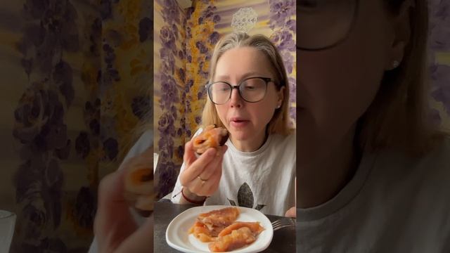 Мукбанг/Завтрак/Форель