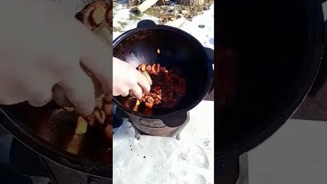 Азу из говядины в казане 🔥