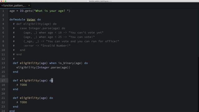 07-03 Function Pattern Matching
