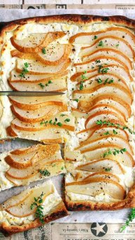 🍰😍 Слоеный ПИРОГ с ГРУШЕЙ и сыром бри🍰😍