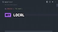 Perl in 100 Seconds