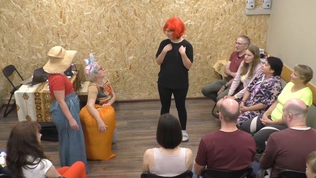 Спектакль «Притчи на злобу дня» на выпускном. Тренинг «Всё в твоих руках!». Сентябрь 2020