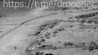 Ночной налет наших БПЛА по позициям ВСУ на Запорожском направлении.