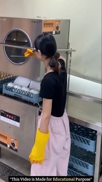 Automatic dish washer #shortsvideo