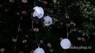 Гирлянда Solar ЧАЙНА-ЛАЙТ на солнечной батарее, холодные