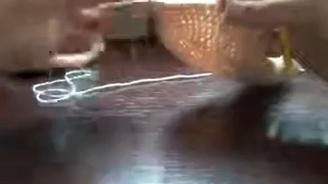 Вязаные тапочки 4 часть