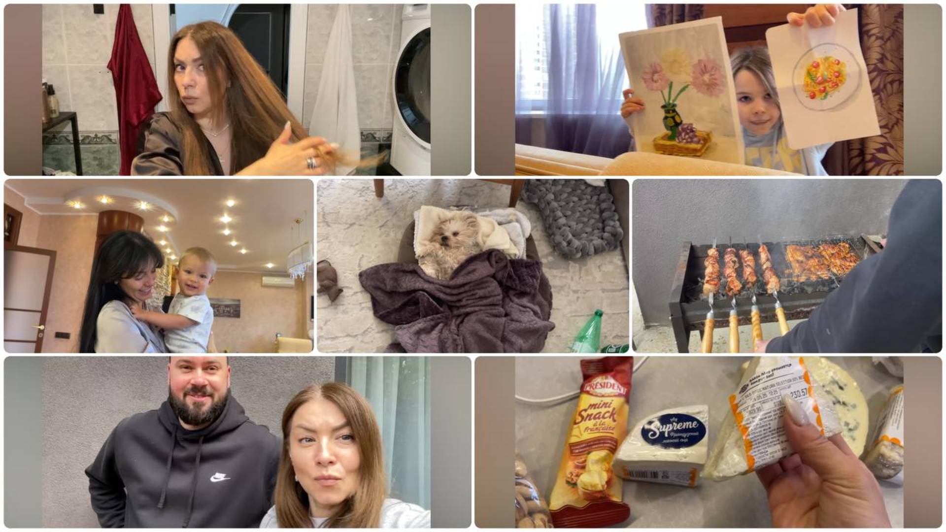 ВЛОГ!  ШАШЛЫК / ПРАЗДНИЧНЫЙ СТОЛ / ФАВОРИТЫ ДЛЯ ВОЛОС / СОСКУЧИЛСЯ / ЮНЫЙ ХУДОЖНИК / СУМКА ГОТОВА