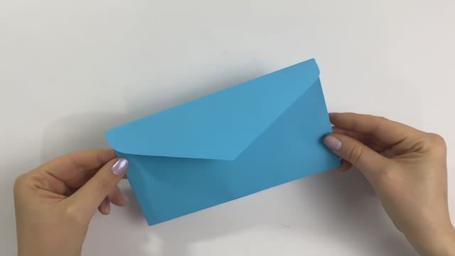 Как сделать простой КОНВЕРТ ИЗ БУМАГИ