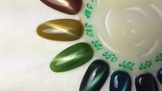 Палитра моих лаков / The palette of my varnishes