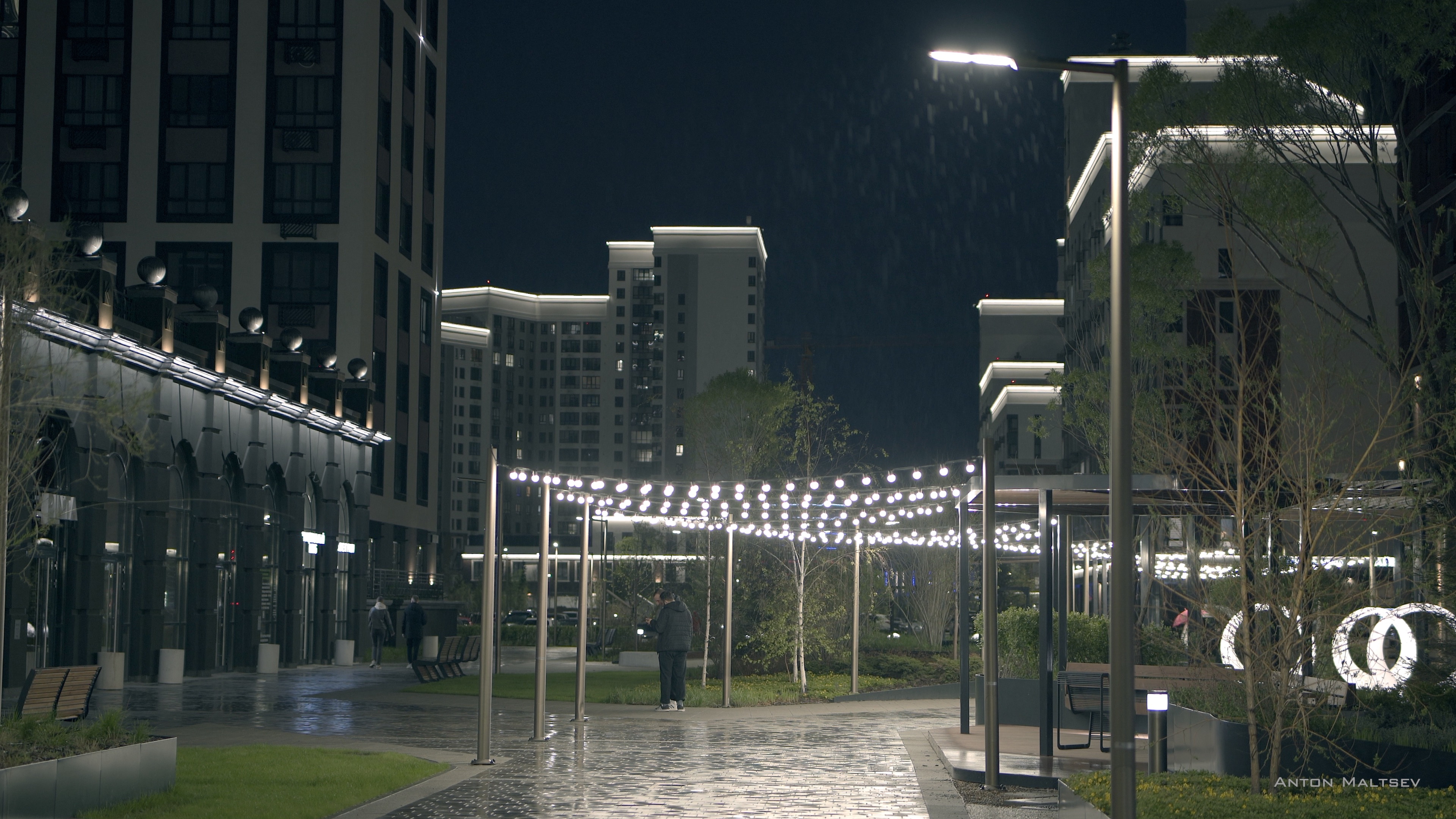 Тюмень. 2025. Дождливая ночь | Rainy Night | Cinematic Video