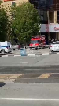 Эвакуация персонала и посетителей ТЦ «Спартак
