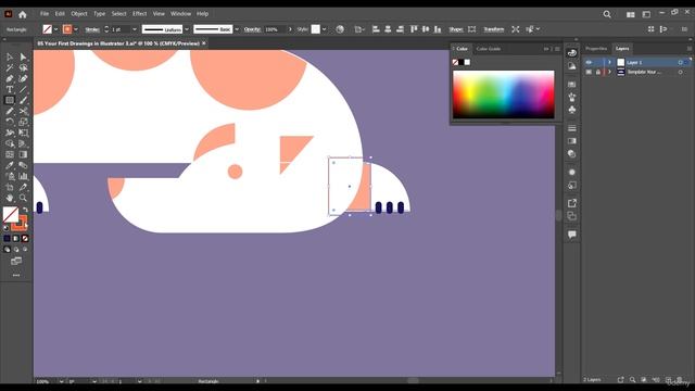 3. 05 Your First Drawings in Illustrator 3