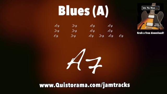 Slow Blues Jam _ Sexy Guitar Backing Track (A)