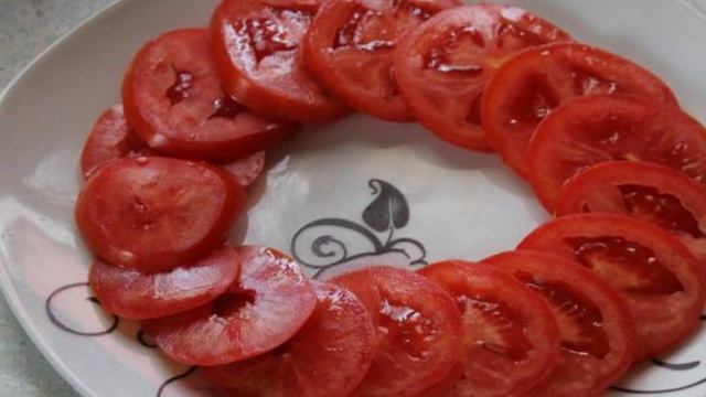 Дачная помидорная закуска