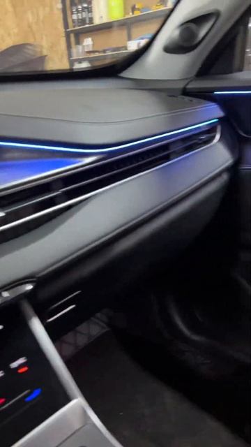 Chery Tiggo 7 Pro max контурная подсветка Ambient