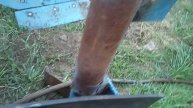 плуг своими руками..всё самодельное на мтз 80