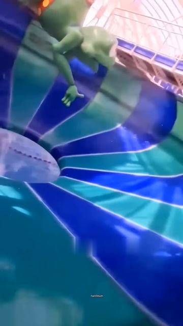 Amezing water sliding #shortsvideo