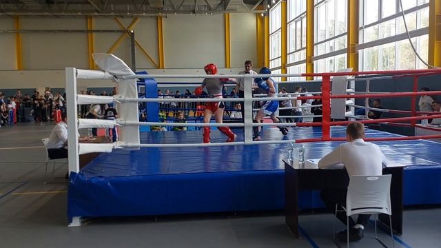 🇷🇺 11 мая 2025 года кикбоксинг Липецк Минакова Елизавета красный угол 1место