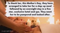 INTERMEDIATE ENGLISH STORY 👩Mother's Day👩 B1 - B2 Level 5 - Level 6 British English Accent
