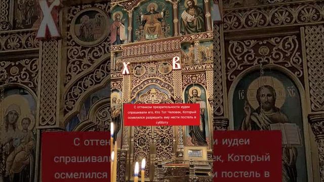 Неделя о расслабленном в Князь-Владимирском храме в Талицах