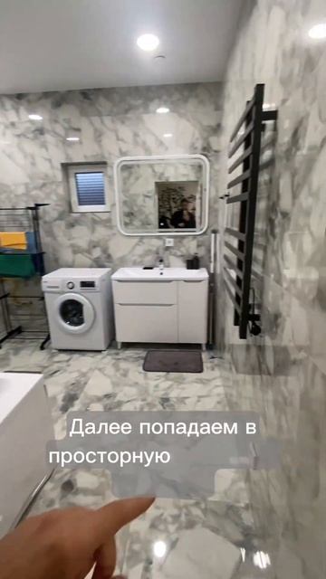 Обзор строительства шикарного барнхауса в Дербенте. Ч