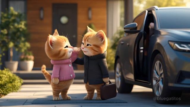 REAL_ Tiny Cat Morning Routine _ Funny & Whimsical Cat Moments _ Cute AI Cat Sto