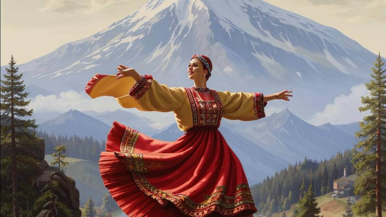 танец девушек