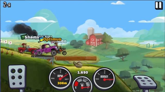 HCR#14 МАШИНКИ HILL CLIMB 2 гонки мультик ВИДЕО ДЛЯ ДЕТЕЙ про машины VIDEOS KIDS games 2017