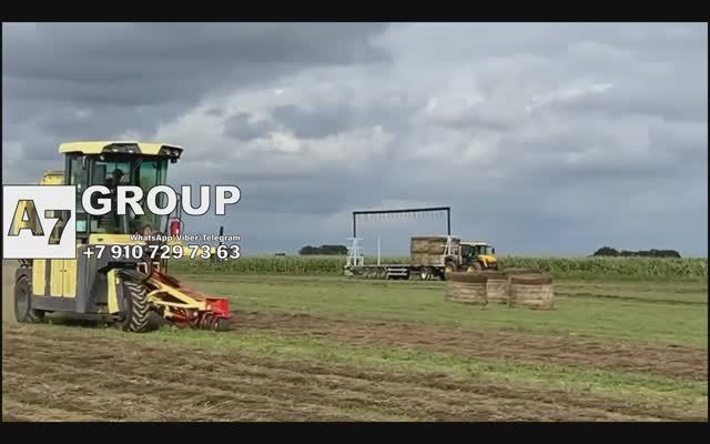 Оборачиватель для льна (б/у) Франция #техника #лен #уборка