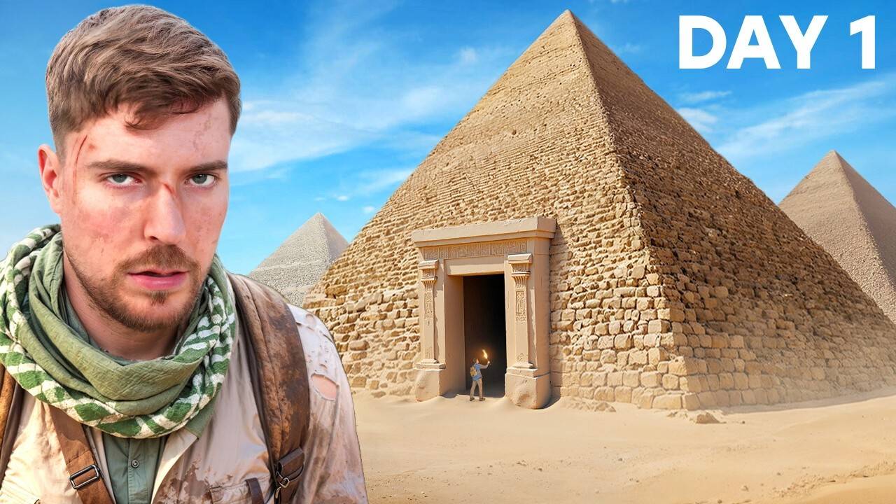 Я Провел 100 Часов Внутри Пирамид!