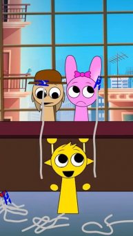 CHALLENGE ROPE OF PAIN ON THE BRIDGE|| Incredibox Sprinks #Sprinks #incredibox