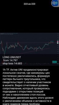 Авторский #прогноз #криптовалюты на #фьючерсы #LONG #UNIUSDT