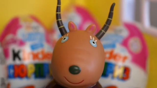 Свинка пеппа. Киндеры.  Игра. Мультфильм