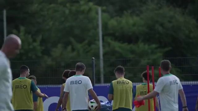 Роналду и сборная Португалии на тренировке Евро2024 готовятся к матчу со Сборной Грузии