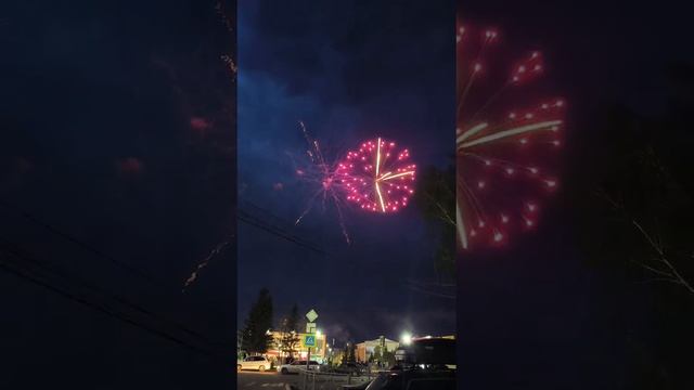 салют на 9 мая в Новосибирске 2025 года