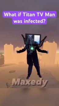 Titan TV Man INFECTED_🚽 #skibiditoilet #dafuqboom