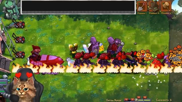 Растения против Зомби - битва зомби 🙀 Plants vs Zombies Fusion #68