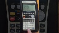 Casio fx-9860GII программирование