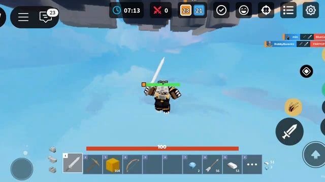 играем в Roblox в Bed Wars стратегия как играть на наборе ямини